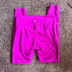 ATHLETA pocket leggings small